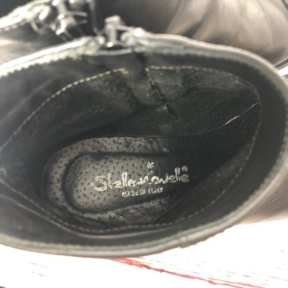 Stelle Monelle Made in Italy Studded Ankle Boots Size EU 39/ US 8.5 - Picture 15 of 15